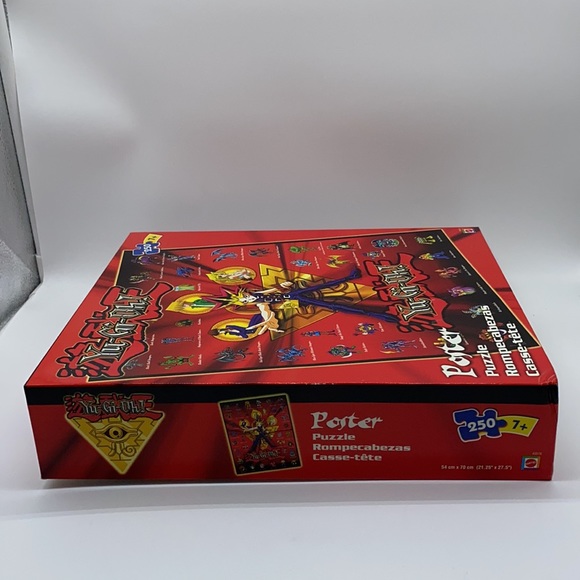 Yu-Gi-Oh Poster Puzzle 250 Pieces Mattel Vintage New Sealed - Picture 5 of 11